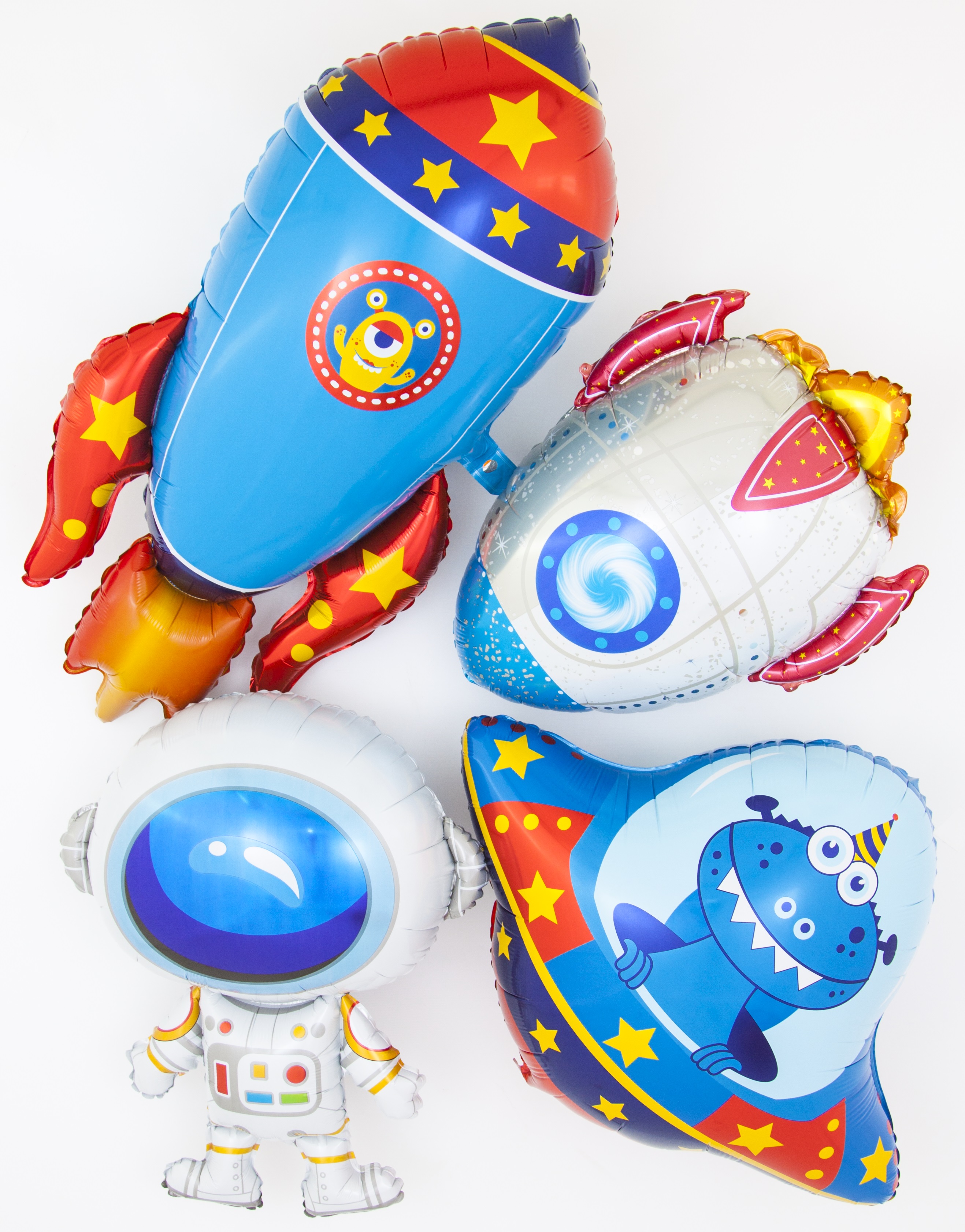 Шар (41''/104 см) Фигура, Космическая ракета, 1 шт.