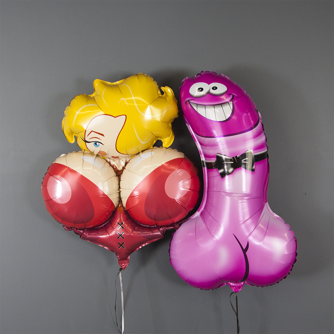 Шар (32''/81 см) Фигура, Мистер Пи-Пи, 1 шт.