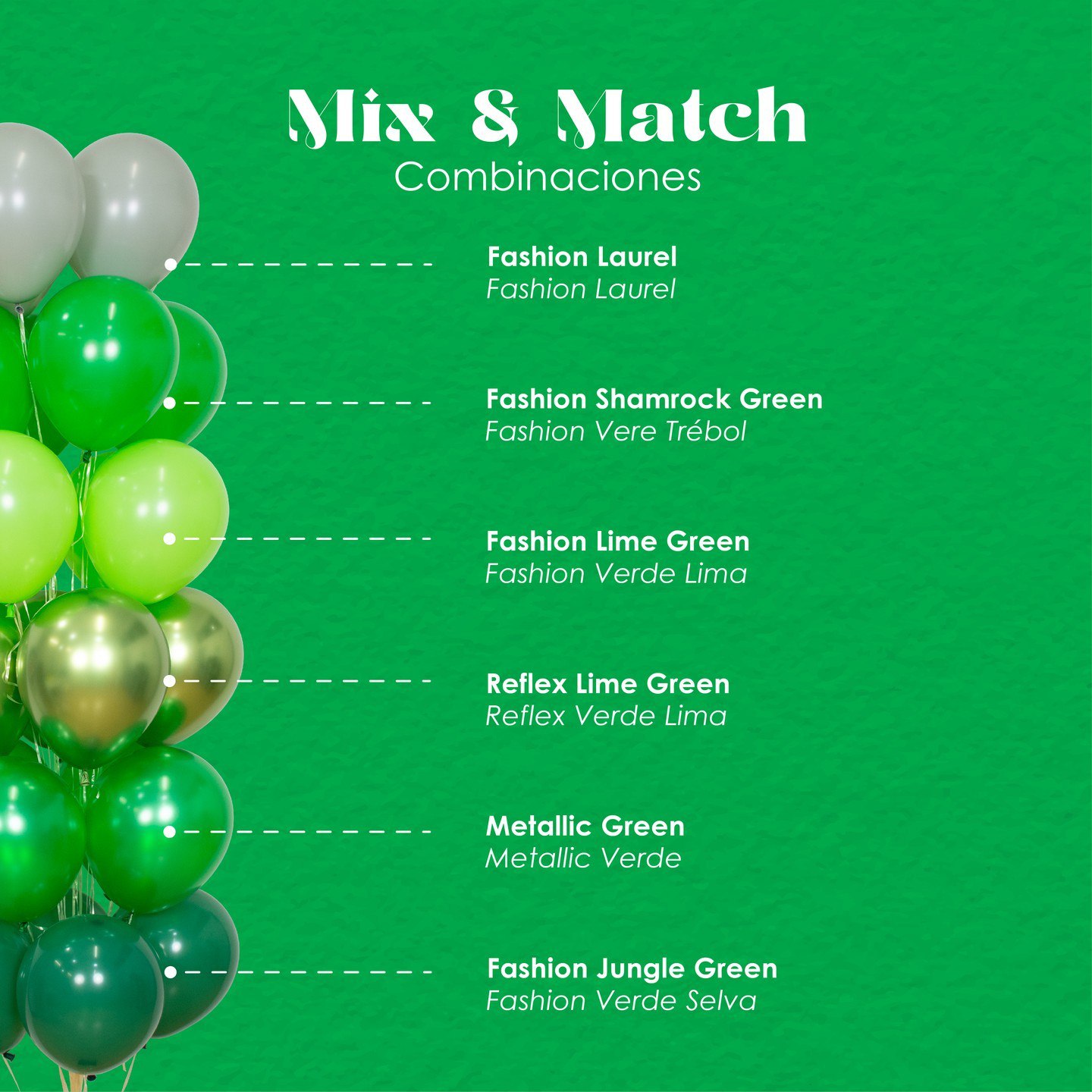 Шар (12''/30 см), Лайм (031), пастель, 12 шт.