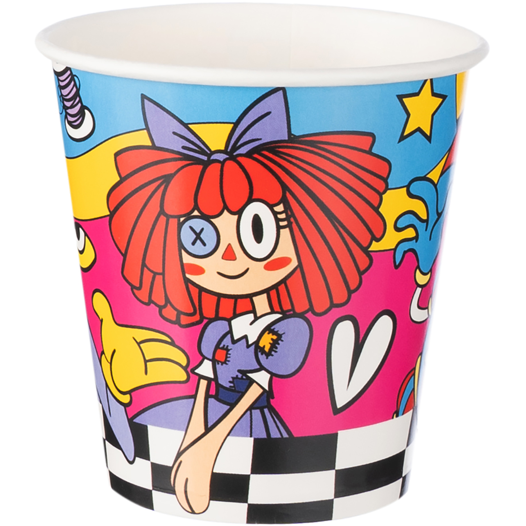 Стаканы (250 мл) Удивительный цирк, 6 шт.