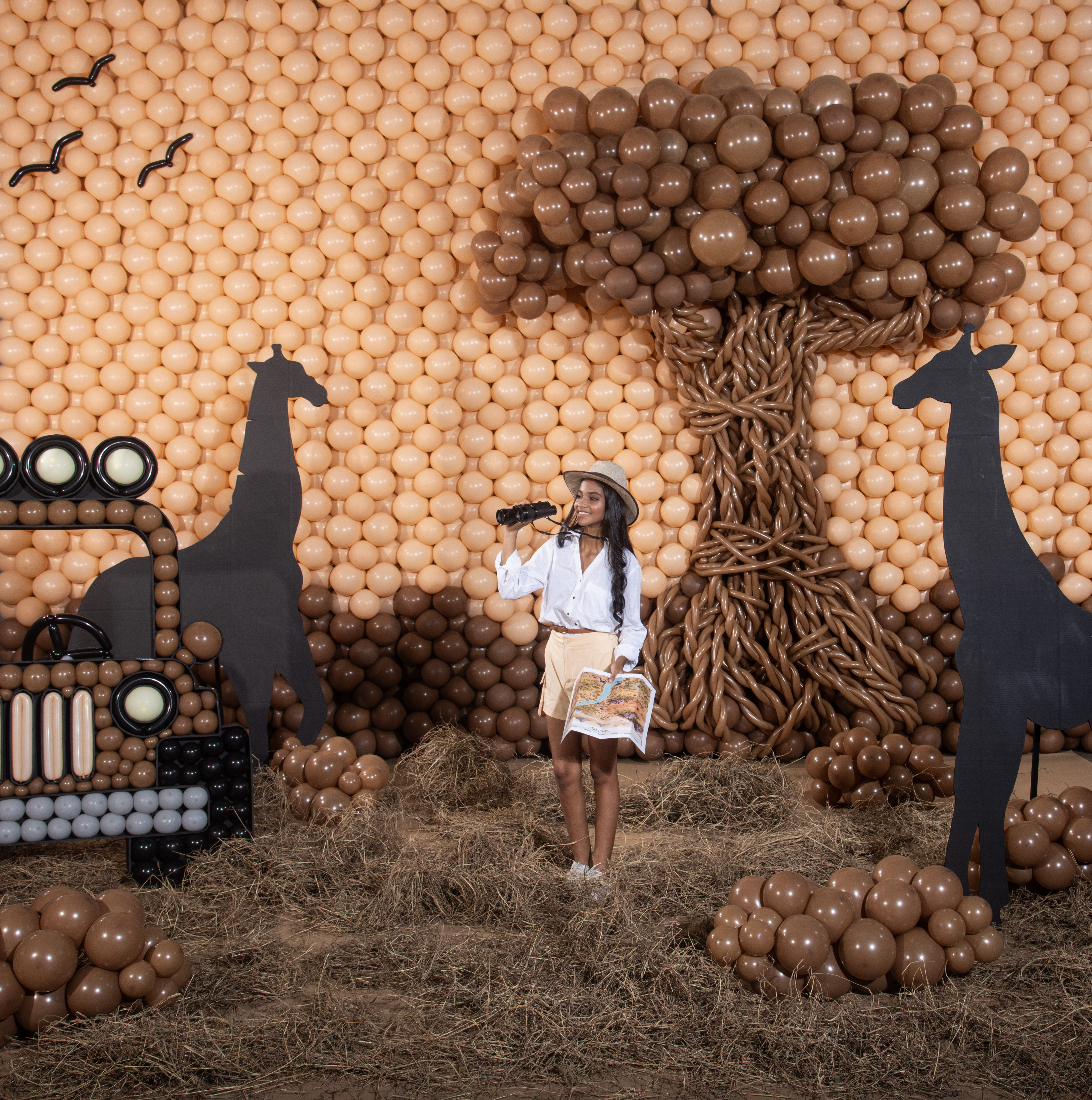 Шар (12''/30 см), Телесный (661), макарунс, 12 шт.