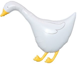 Шар (33''/84 см) Фигура, Гусь, 1 шт.