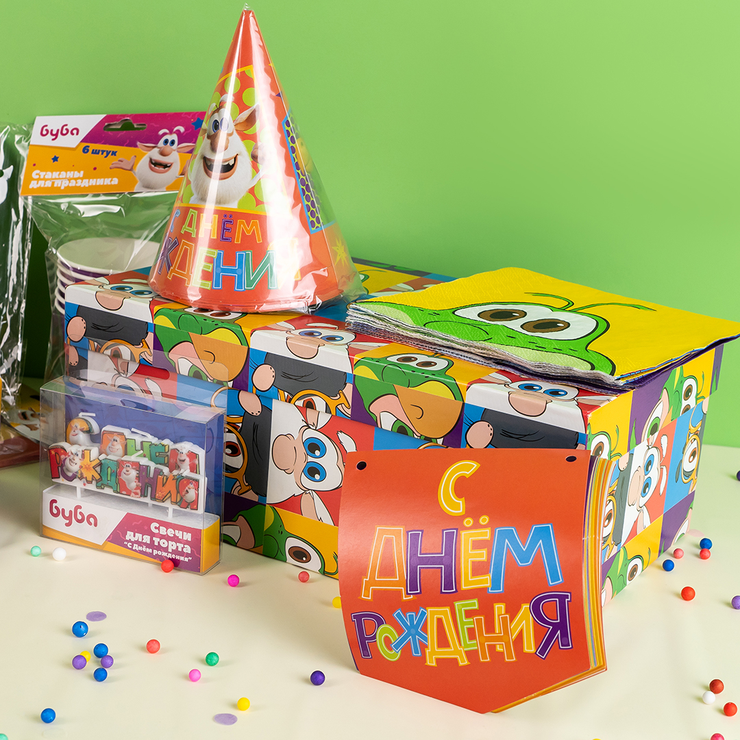 Колпаки, Буба, 6 шт. в упак. 