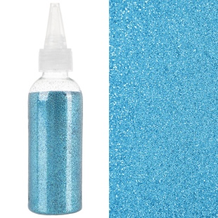 Глиттер Ярко-голубой, 80 г.
