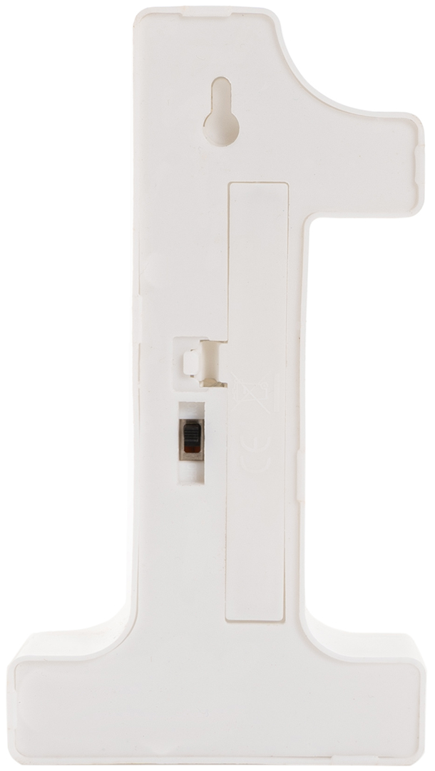 Световая фигура Цифра, 1, 16 см. Золото, 1 шт.