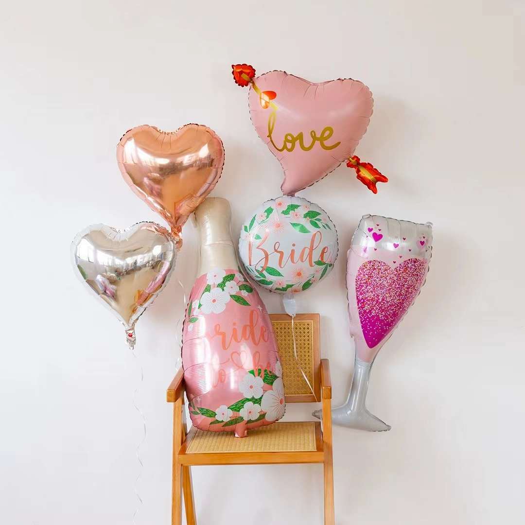 Шар (18''/46 см) Круг, Bride, 1 шт.