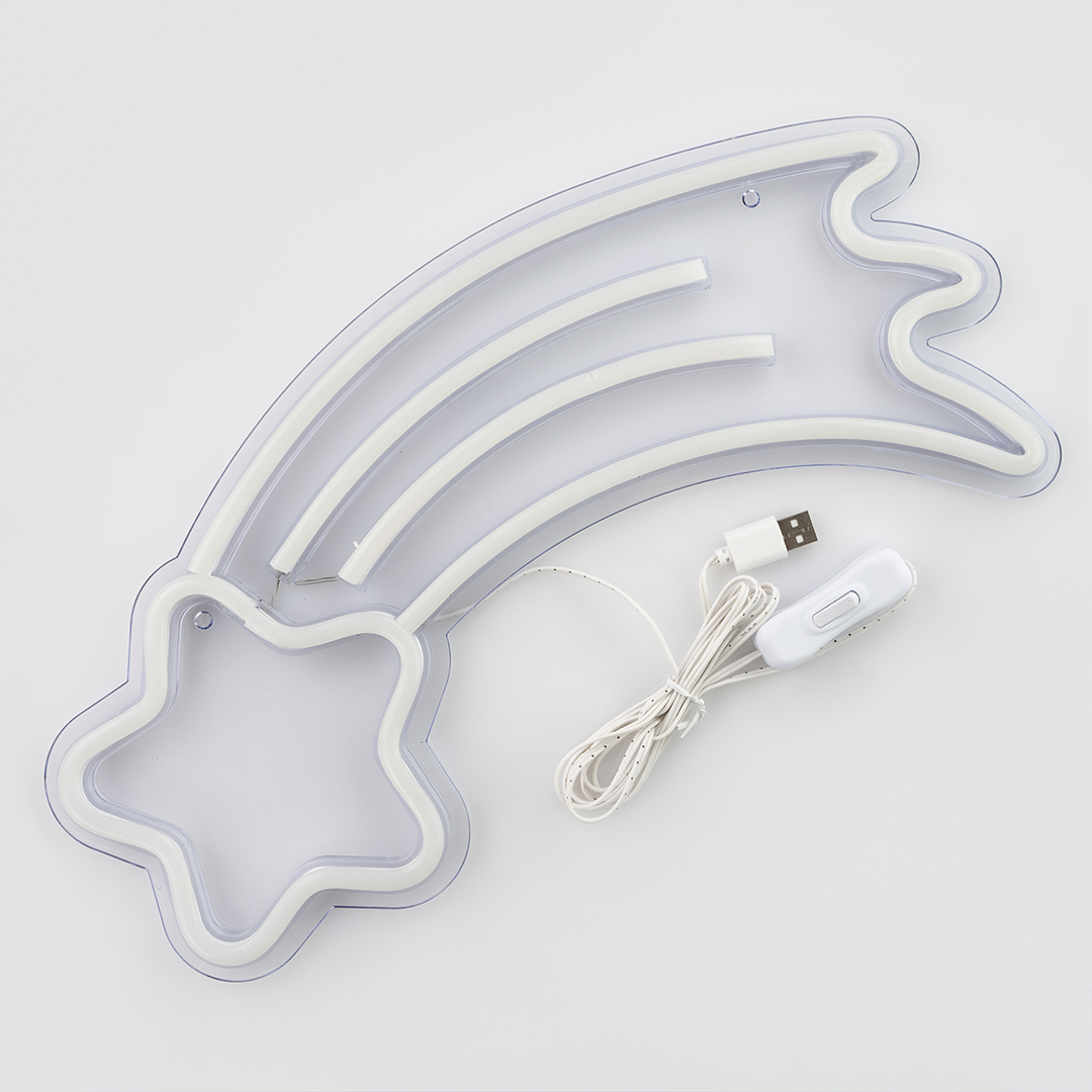 Световая фигура Комета, 19*40 см. Разноцветный, 1 шт.