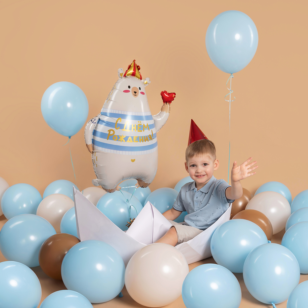 Шар (10''/25 см), Латте, пастель ретро, 100 шт.