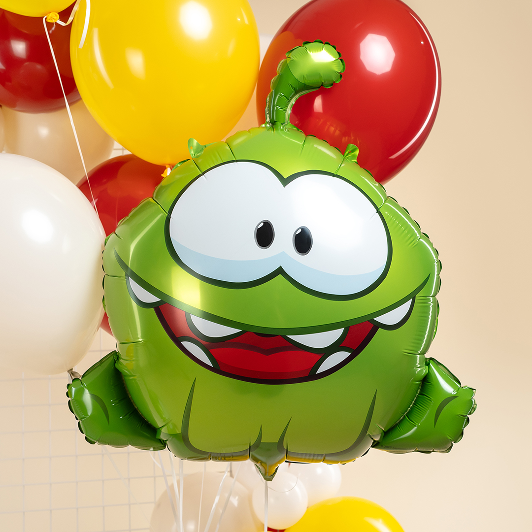 Шар (32''/81 см) Фигура, Ам Ням, 1 шт. в уп.