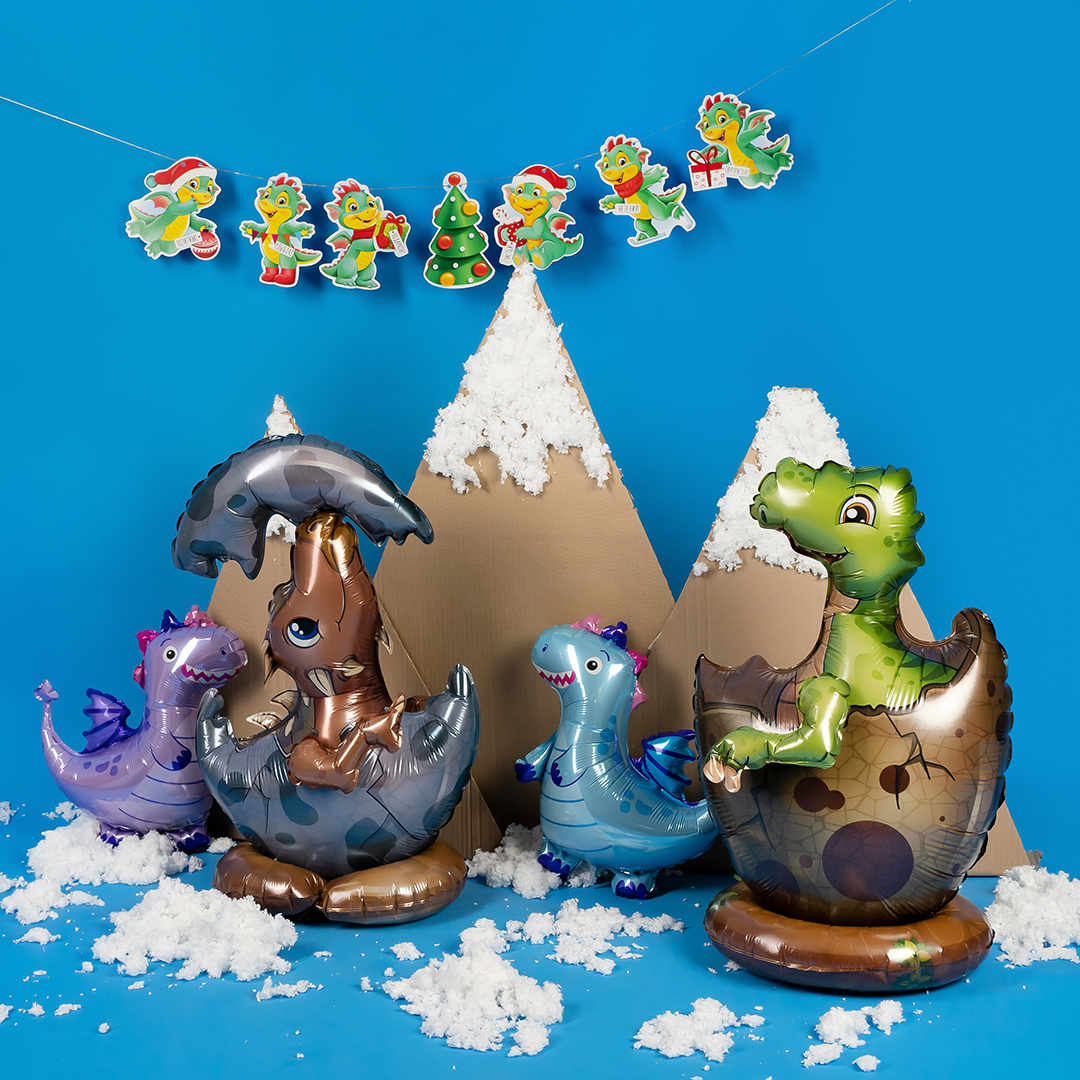 Гирлянда Новогодние дракончики, 150 см, 1 шт.