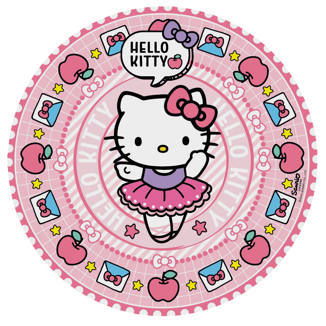 Тарелки (7''/18 см) Hello Kitty, 6 шт.
