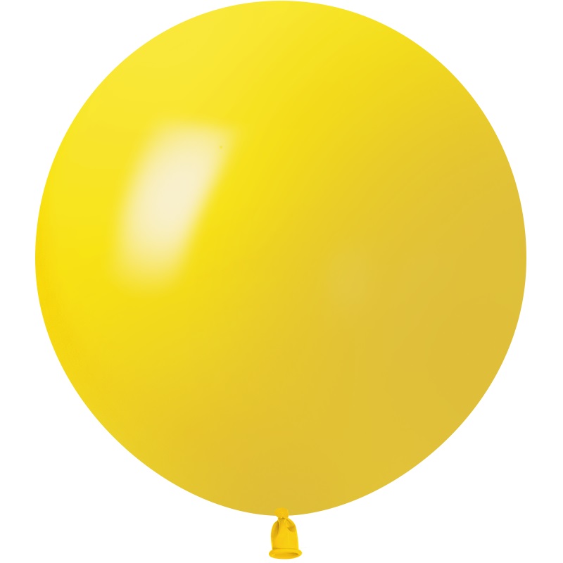Шар (36''/91 см), Желтый, пастель, 1 шт.