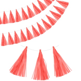 Гирлянда Тассел, Румяна, 35*12 см, 12 листов.