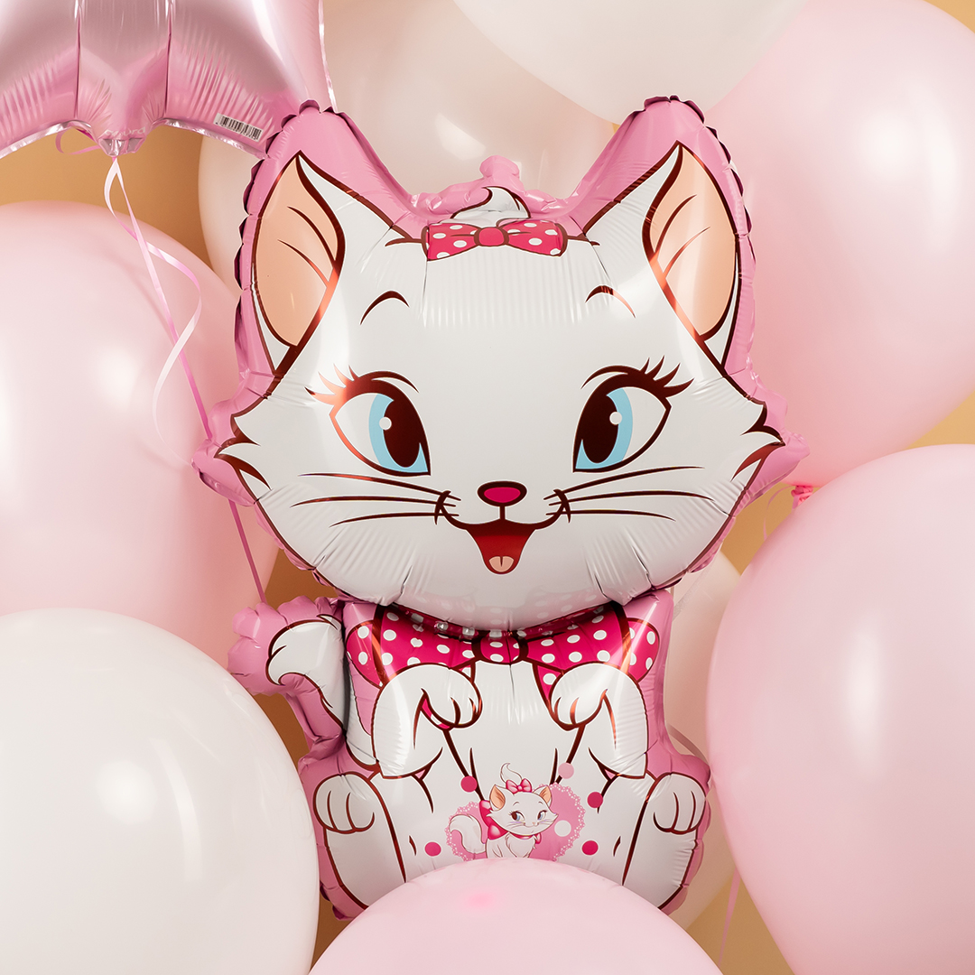 Шар (27''/69 см) Фигура, Кошечка Мари, 1 шт. в уп.