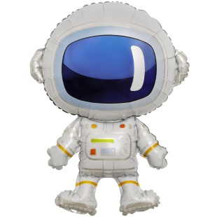 Шар (33''/84 см) Фигура, Космонавт, 1 шт. в уп.