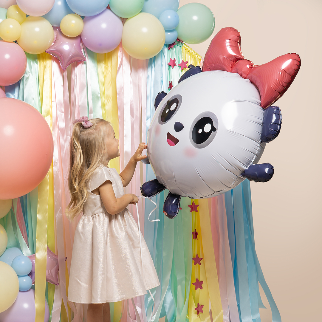 Шар (38''/97 см) Фигура, Малышарики, Пандочка, 1 шт. в уп.