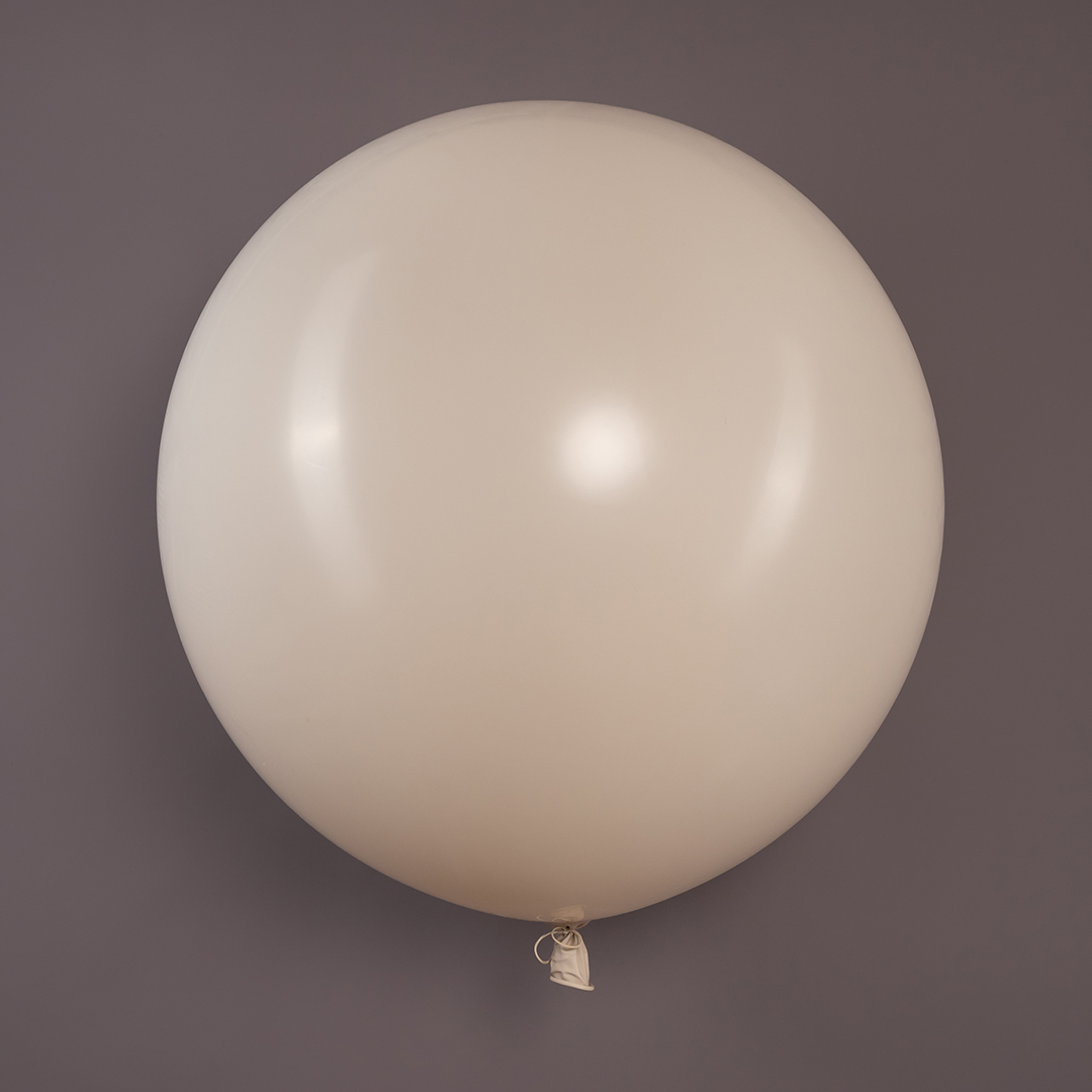 Шар (36''/91 см), Кремовый, пастель ретро, 1 шт.