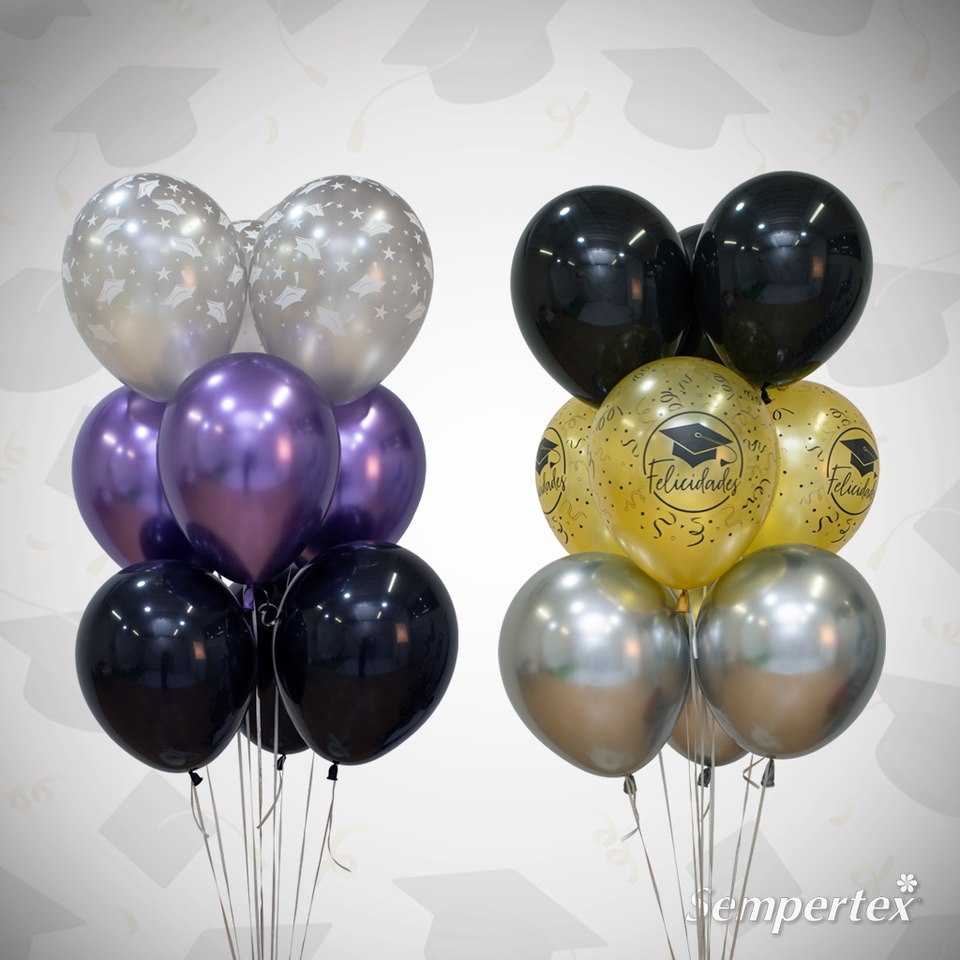 Шар (12''/30 см), Черный (080), пастель, 50 шт.