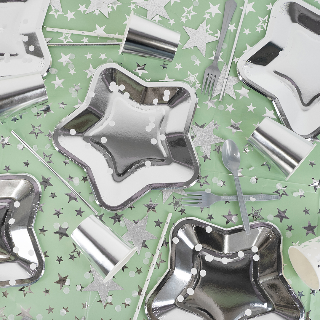 Ложки, Серебро, 15 см, 10 шт. в упак. 