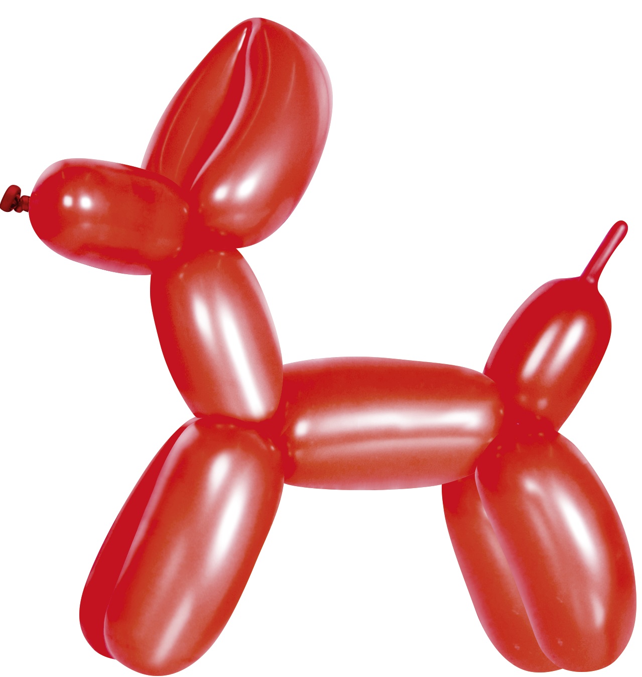 Шар (2''/5 см) ШДМ, Красный, пастель, 100 шт.