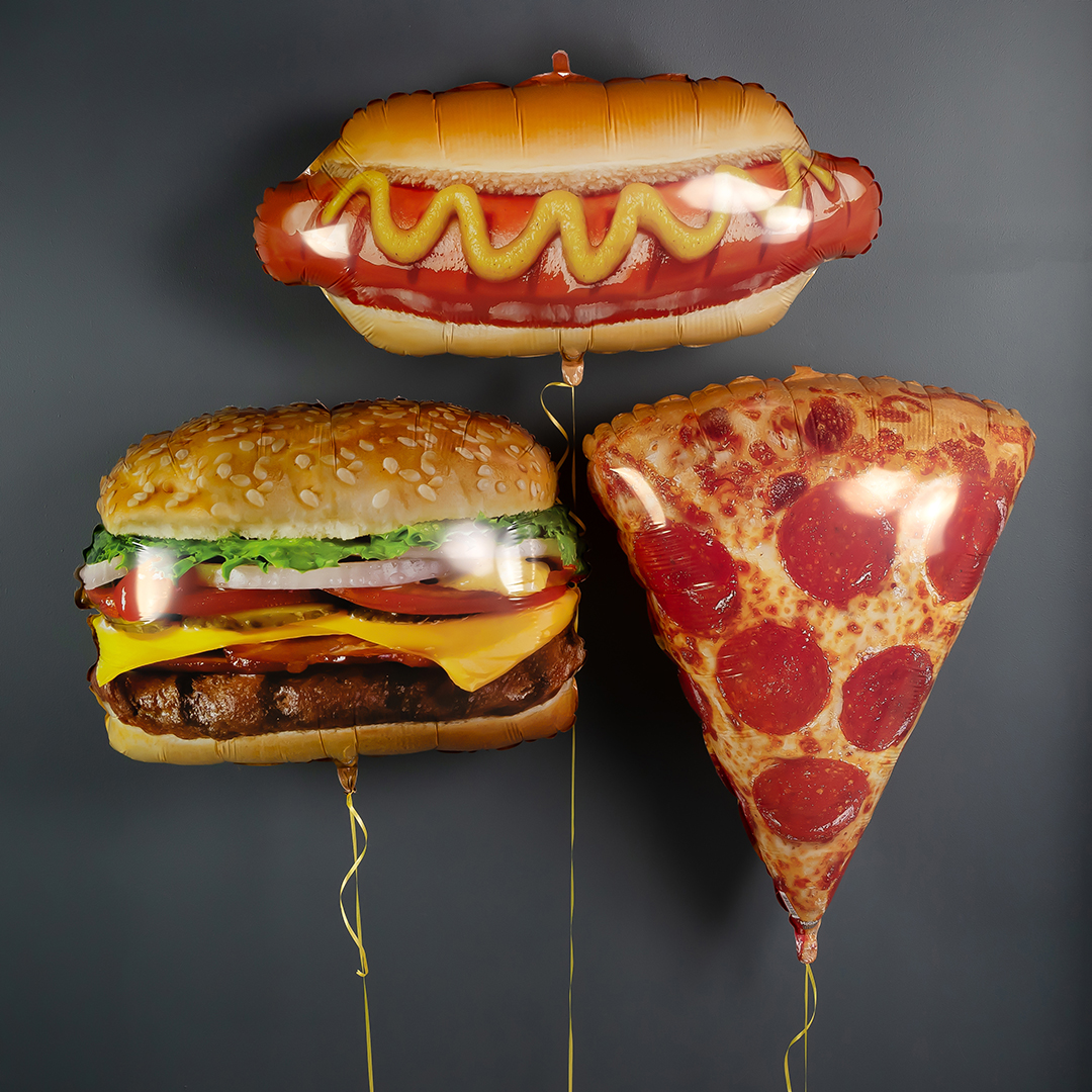 Шар (32''/81 см) Фигура, Хот Дог, 1 шт. в уп.