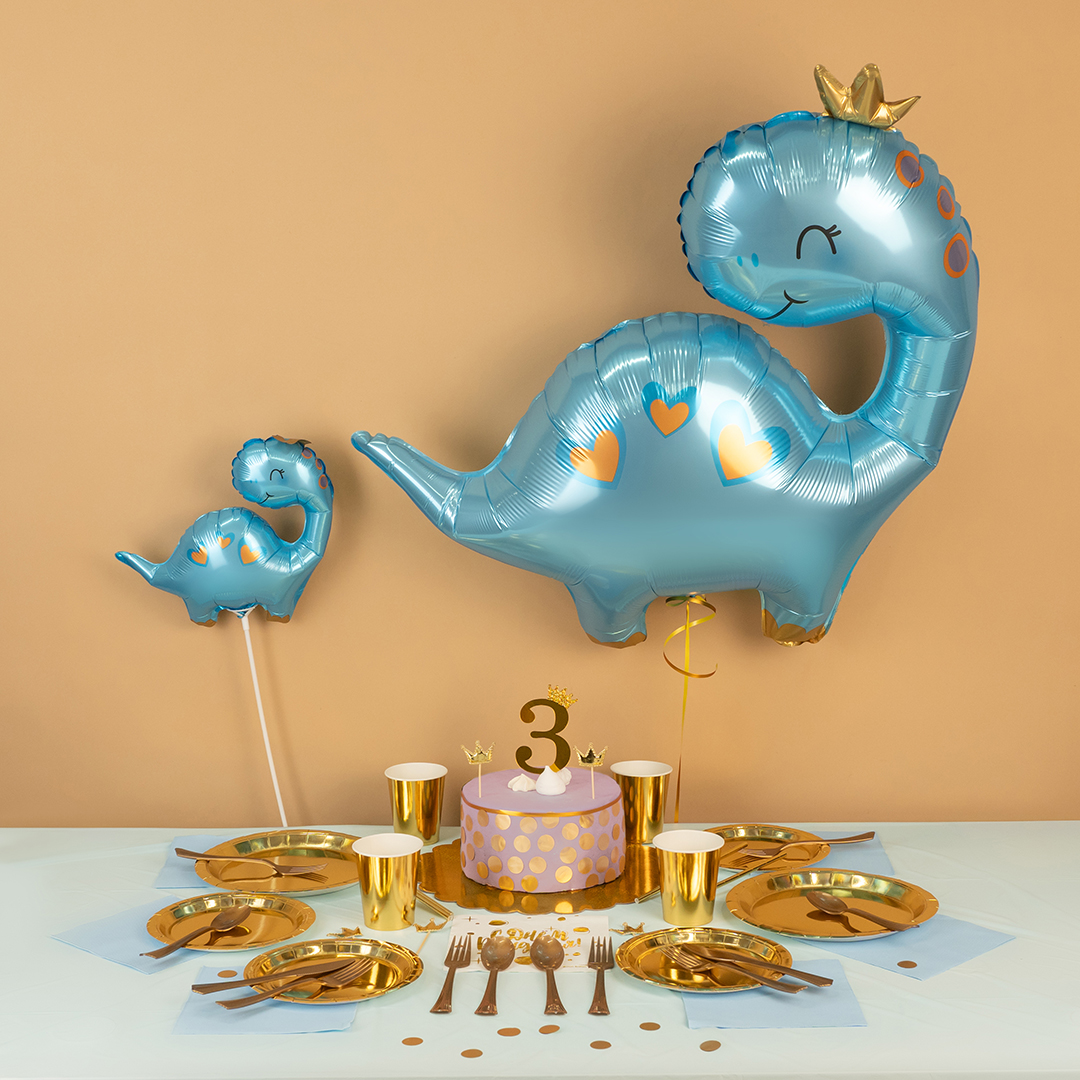 Пики Топперы, Короны, Золото, Металлик, 12 см, 5 шт.