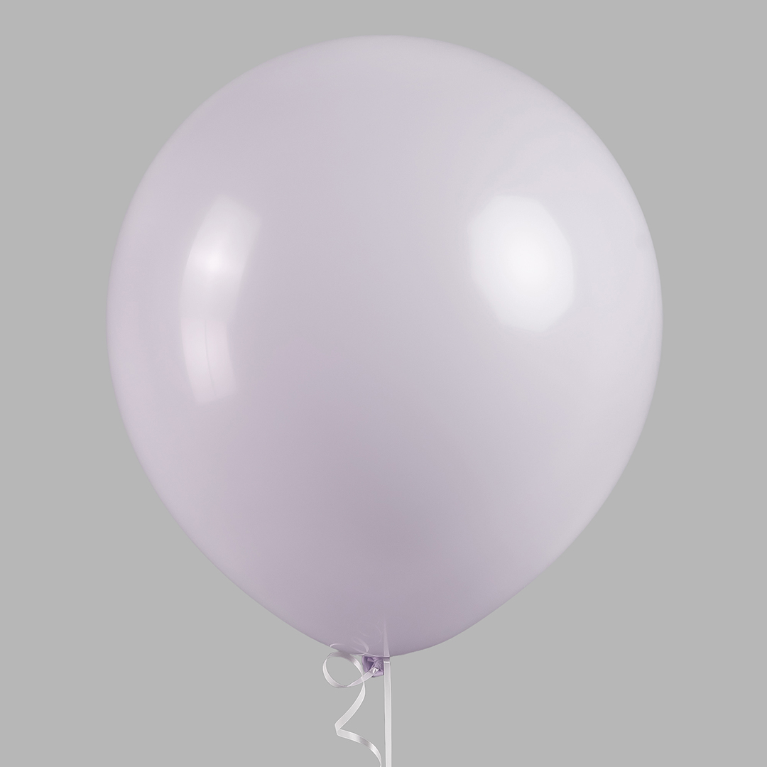 Шар (18''/46 см), Светло-сиреневый, макарунс, 10 шт.