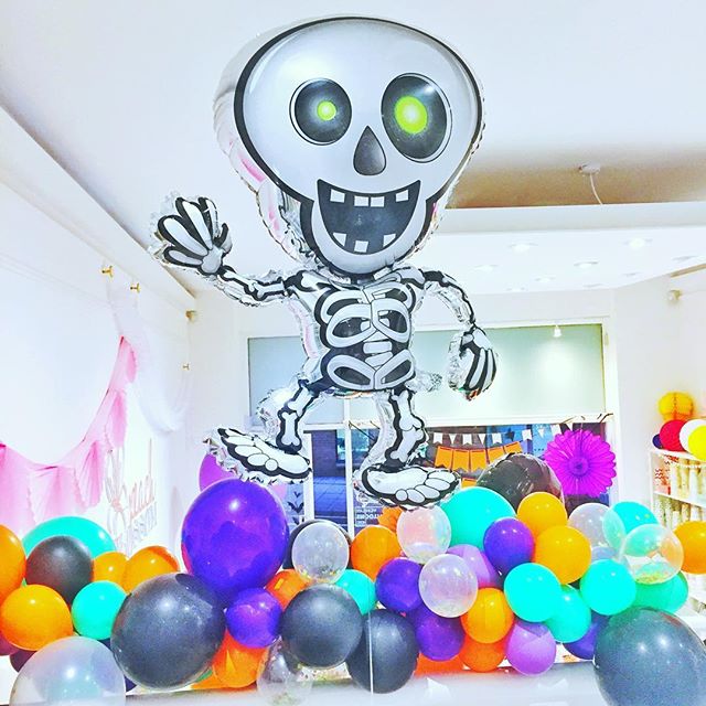 Шар (31''/79 см) Фигура, Танцующий скелет, 1 шт.