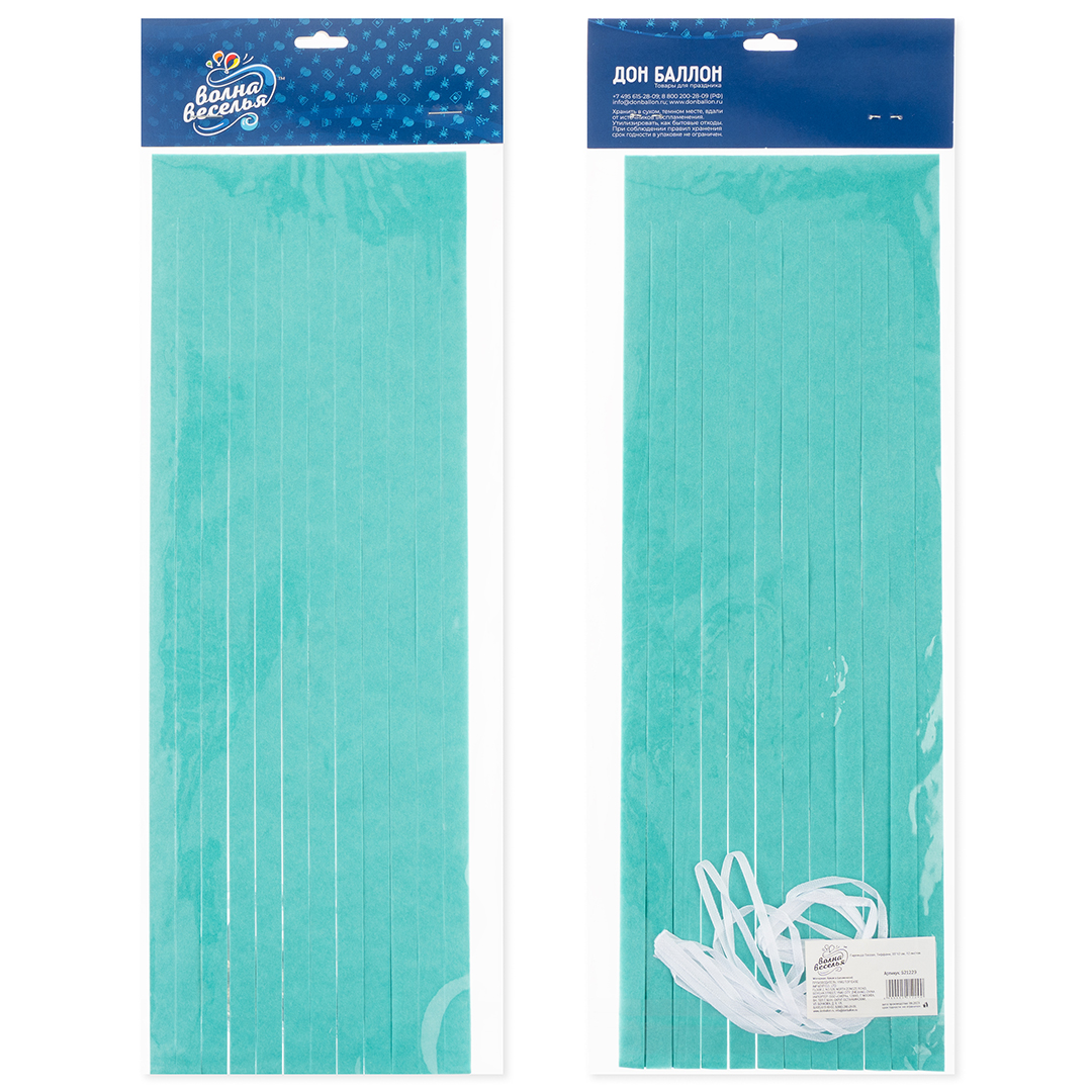 Гирлянда Тассел, Тиффани, 35*12 см, 12 листов.