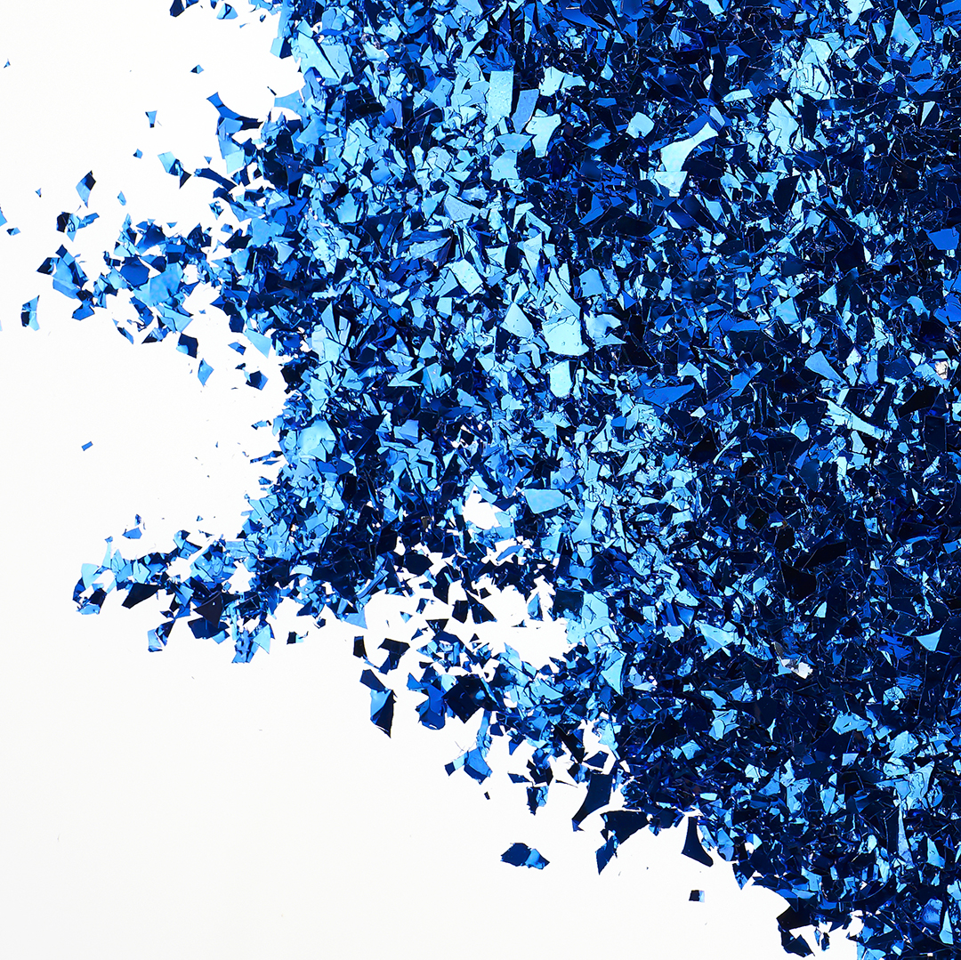 Конфетти дробленые Королевский синий, Металлик, 20 г.