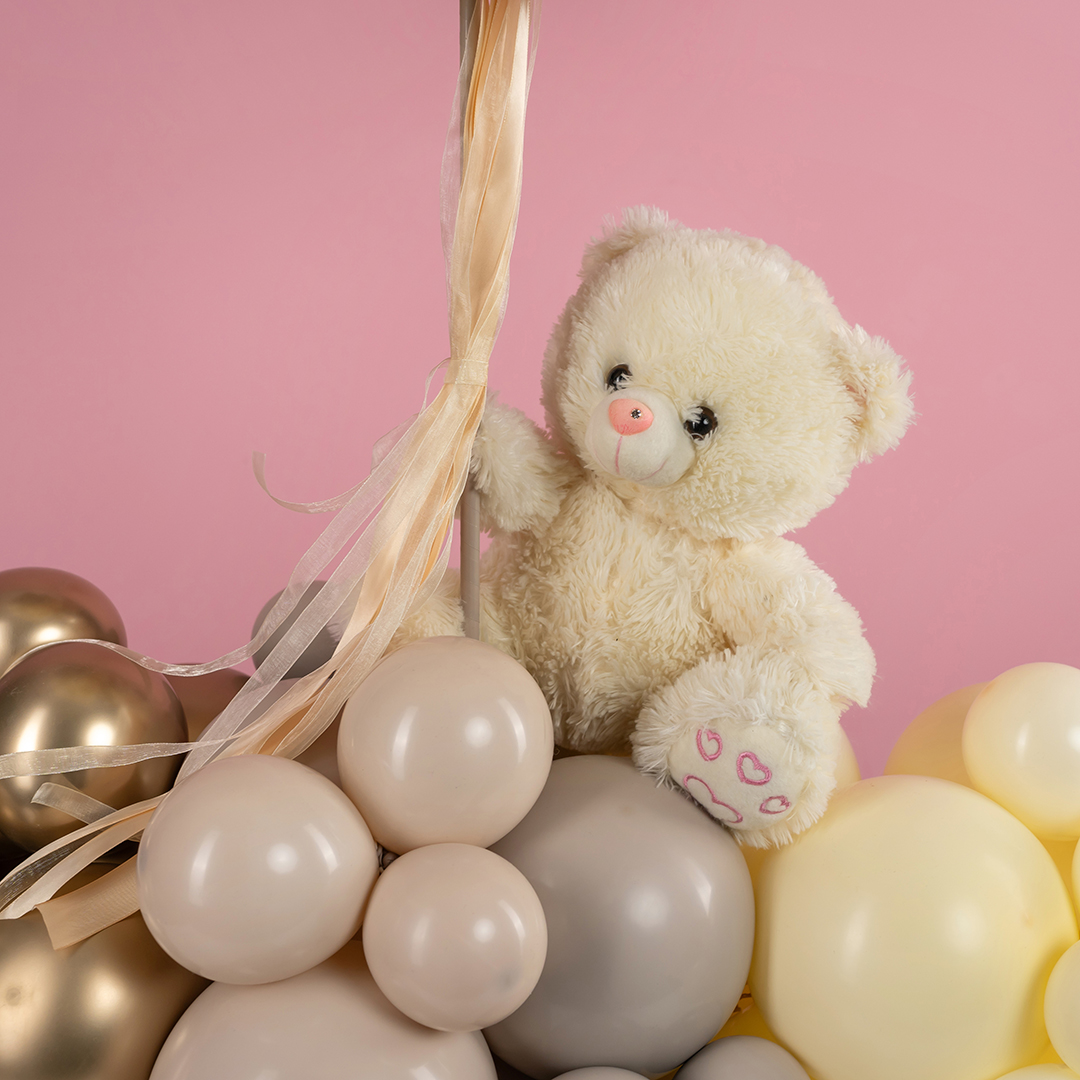 Шар (5''/13 см), Слоновая кость, пастель ретро, 100 шт.