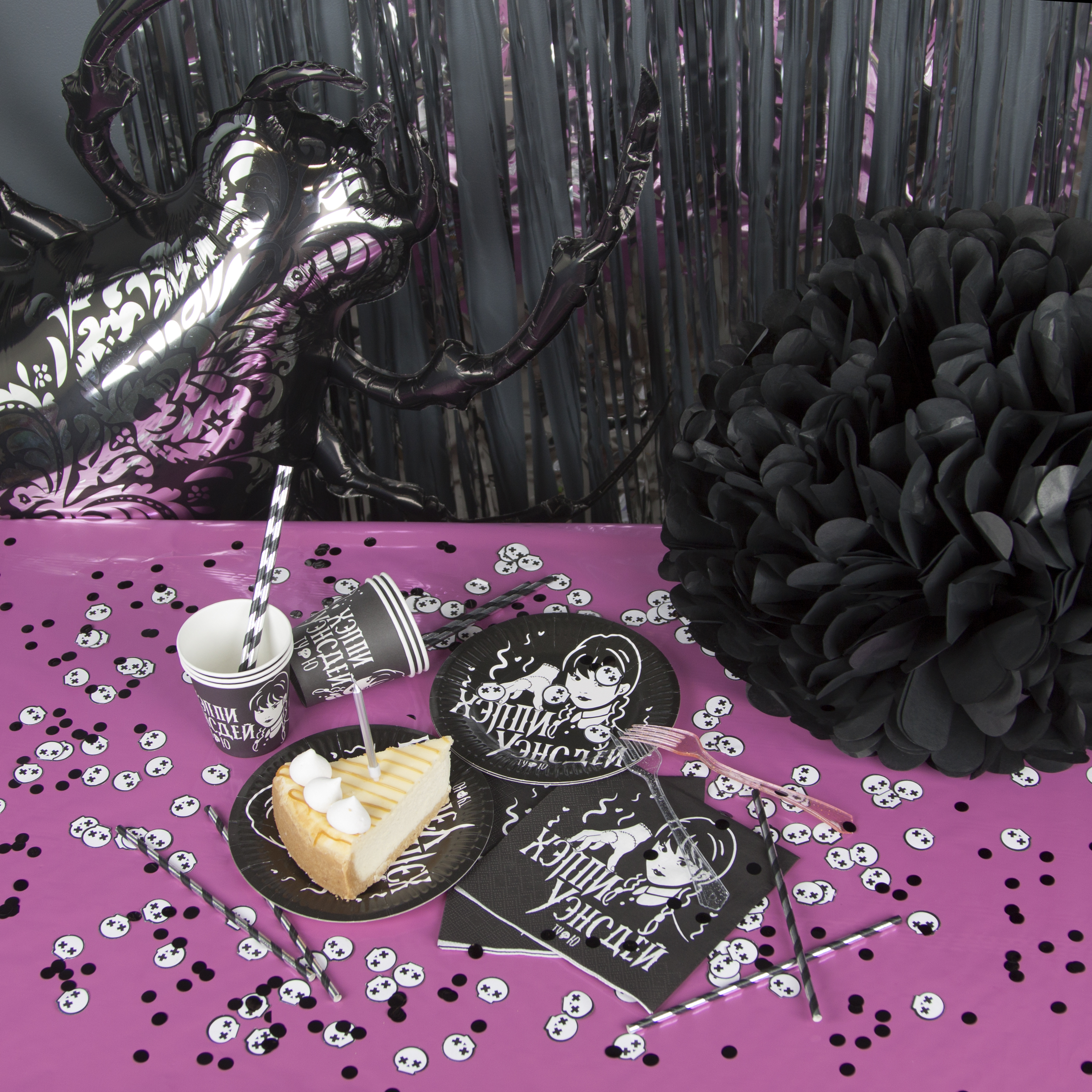 Тарелки (7''/18 см) Мрачная стори, 6 шт.