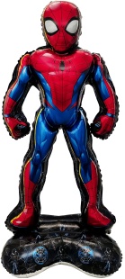Шар 3D (59''/150 см) Фигура на подставке, Человек Паук, 1 шт. в уп.