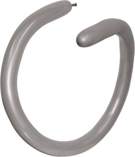 Шар (2''/5 см) ШДМ, Серый (081), пастель, 100 шт.