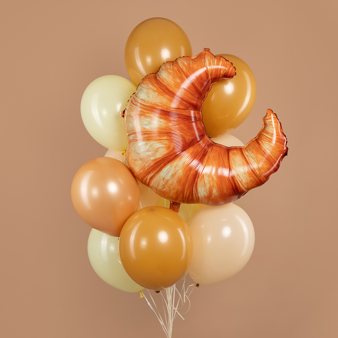 Шар (30''/76 см) Фигура, Круассан, 1 шт.