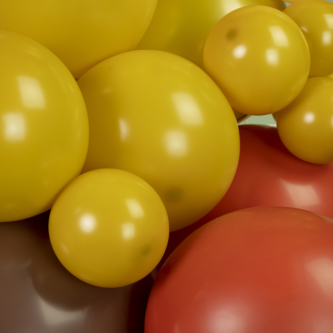 Шар (18''/46 см), Терракотовый (838), пастель, 25 шт.