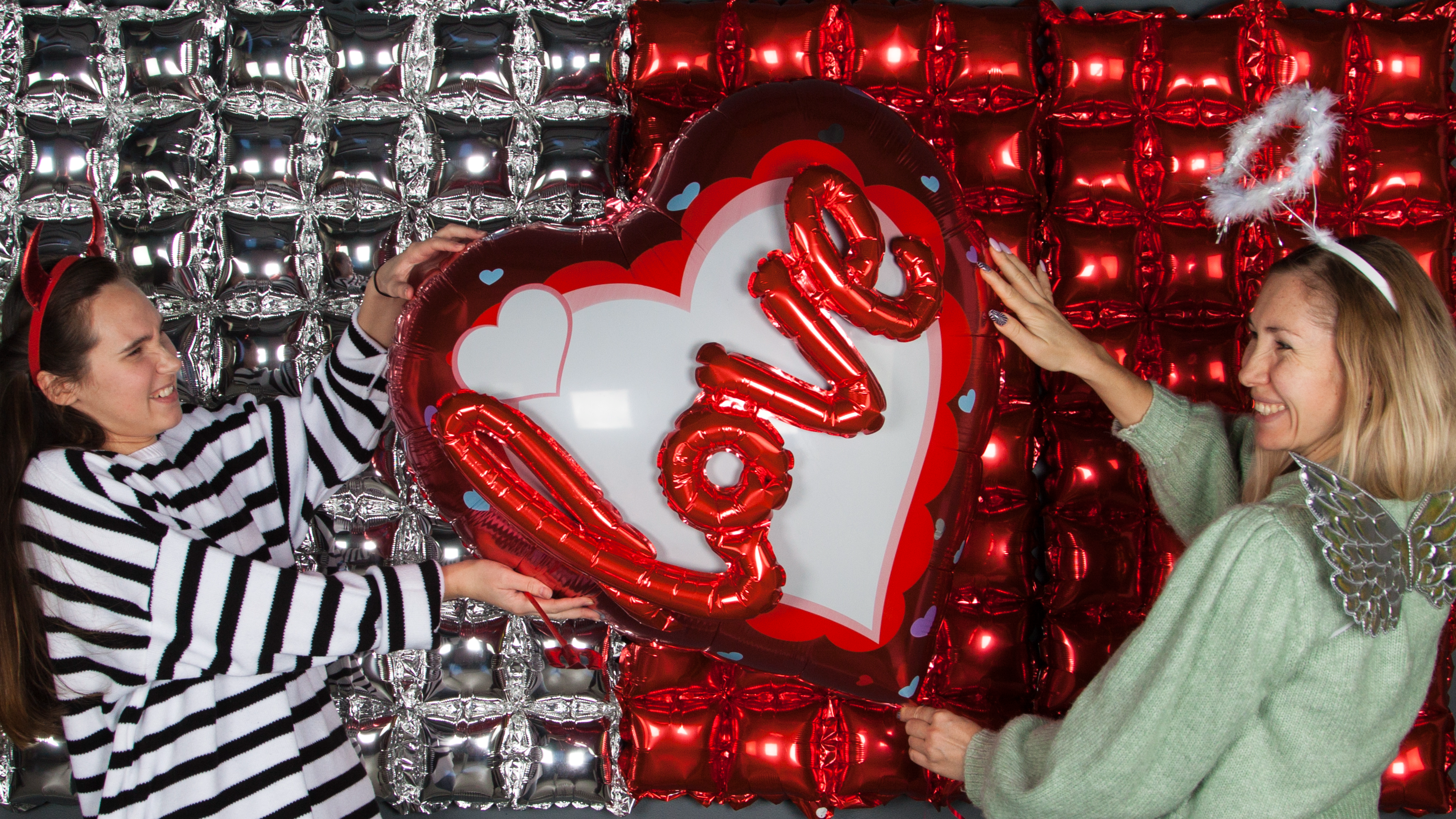 Ободок, Ангел, Белый, 1 шт. 