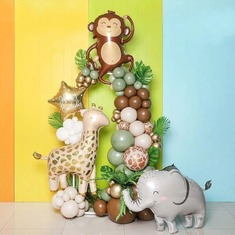 Шар (36''/91 см) Фигура, Слон, 1 шт. в уп.