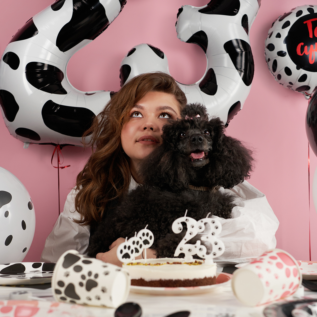 Свеча Цифра, 3 Лапки, 8 см, 1 шт. с держат.