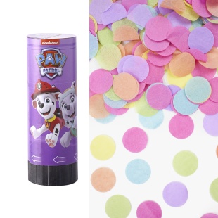 Хлопушка пружинная (4/10 см), Щенячий патруль, Круги тишью, Ассорти, 1 шт.
