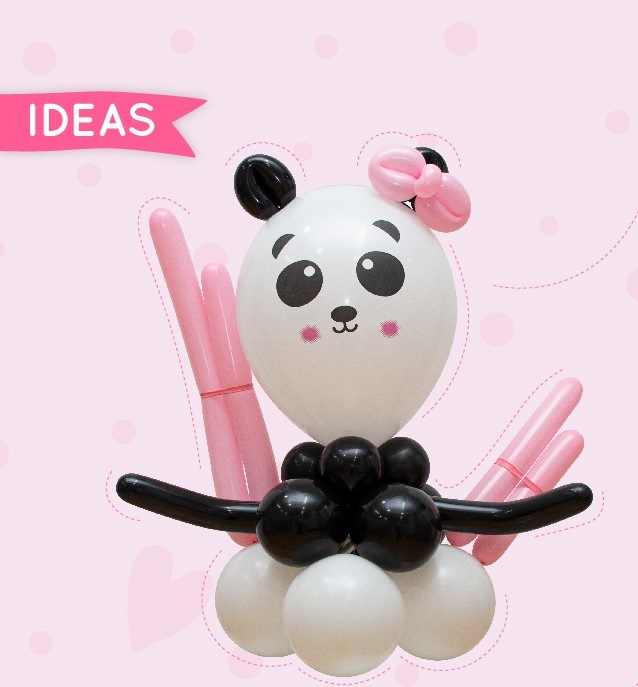 Шар (5''/13 см), Черный (080), пастель, 100 шт.