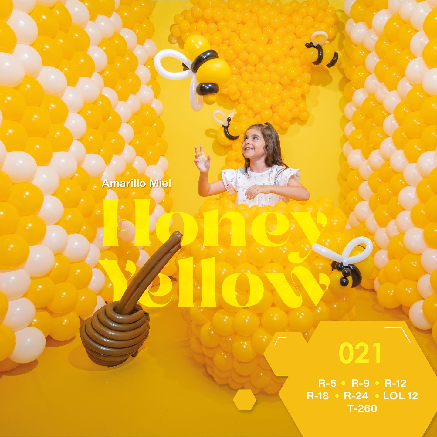 Шар (12''/30 см), Медово-желтый (021), пастель, 12 шт.