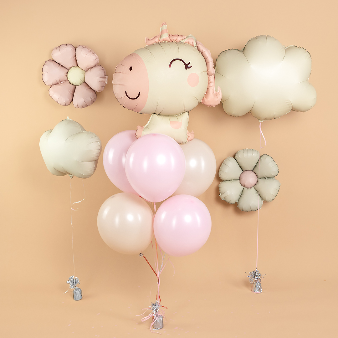 Шар (27''/69 см) Фигура, Облако, Сатин, 1 шт.