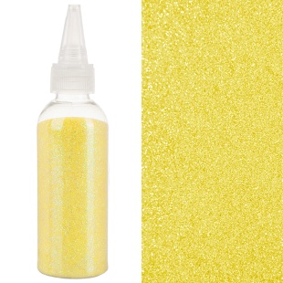 Глиттер Желтый, 80 г.