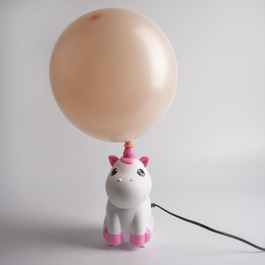 Компрессор, Единорог, Белый/Розовый, 300 ватт, 1 шт.