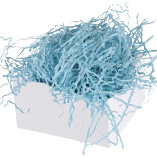 Наполнитель для коробок, бумага, Голубая незабудка, 50 г.