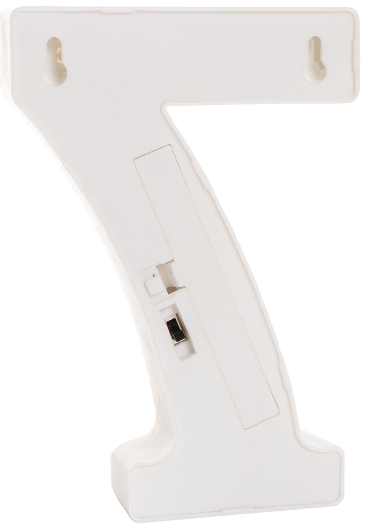 Световая фигура Цифра, 7, 16 см. Золото, 1 шт.