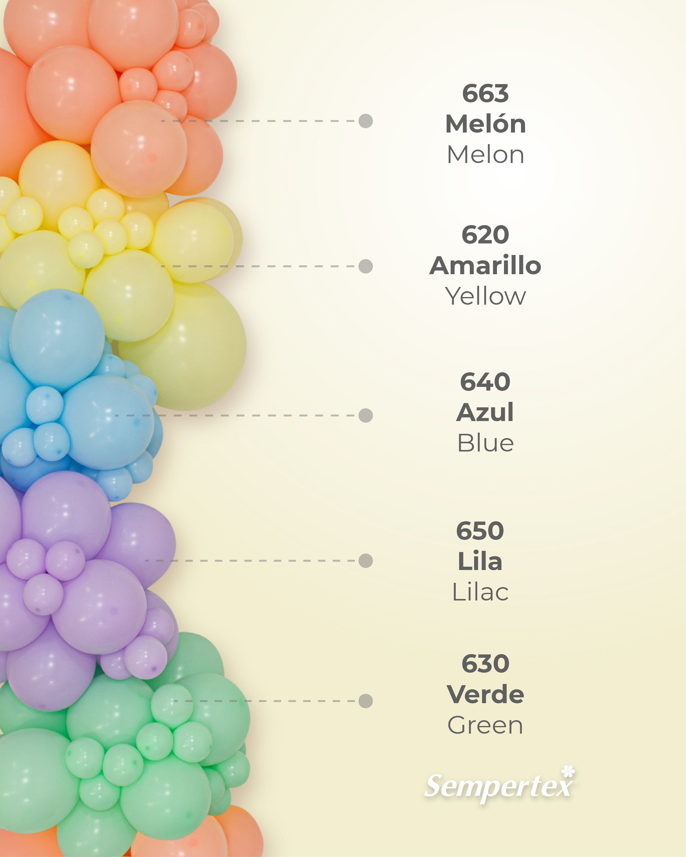 Шар (5''/13 см), Нежно-голубой (640), макарунс, 100 шт.
