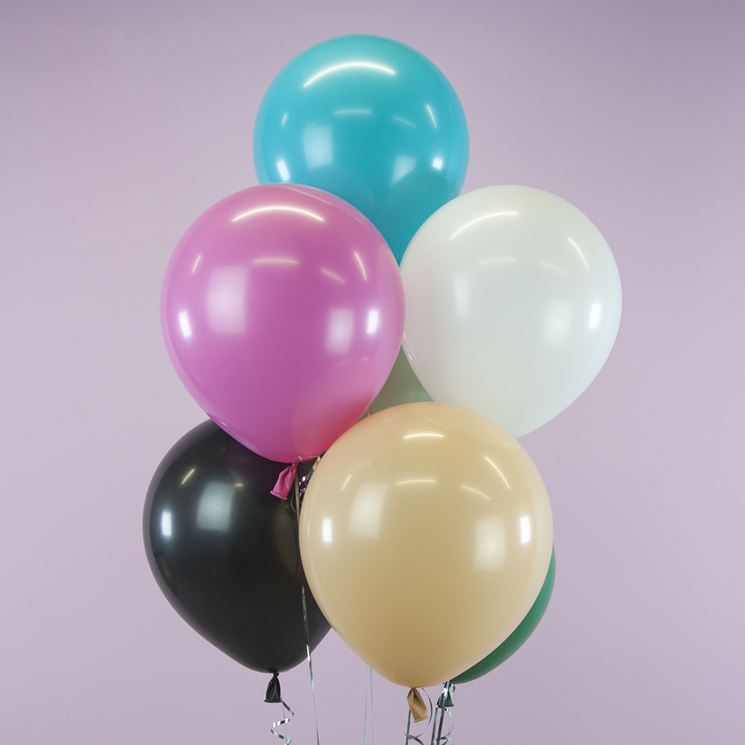 Шар (18''/46 см), Бирюзовый (819), пастель, 25 шт.