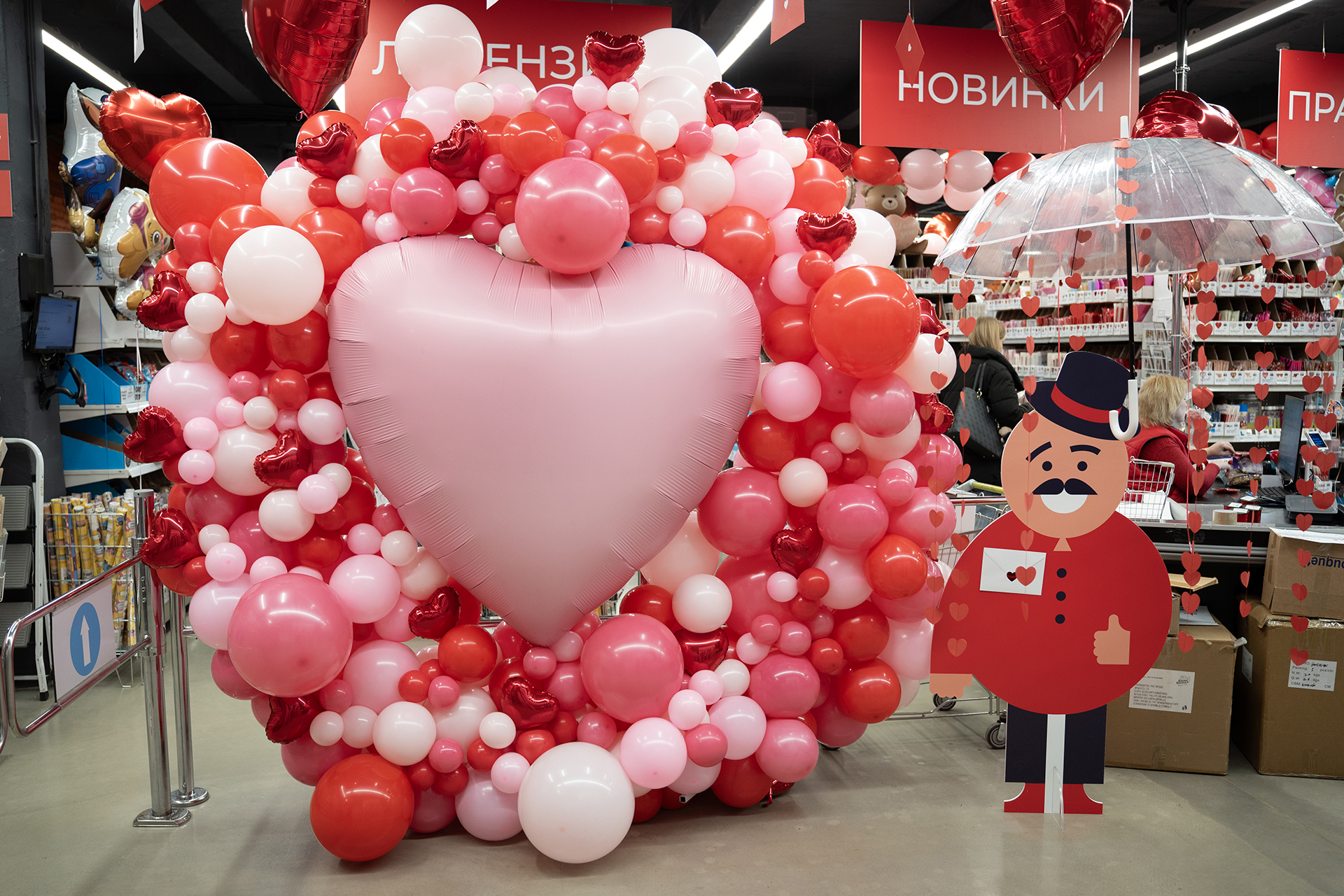 Шар (5''/13 см), Светло-розовый, пастель, 100 шт.